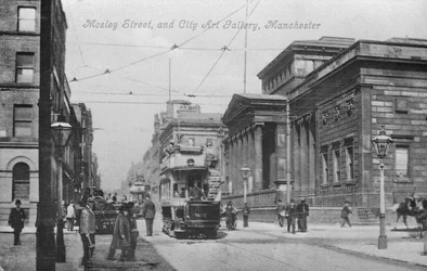 Mosley Street, and City Art Gallery, Manchester